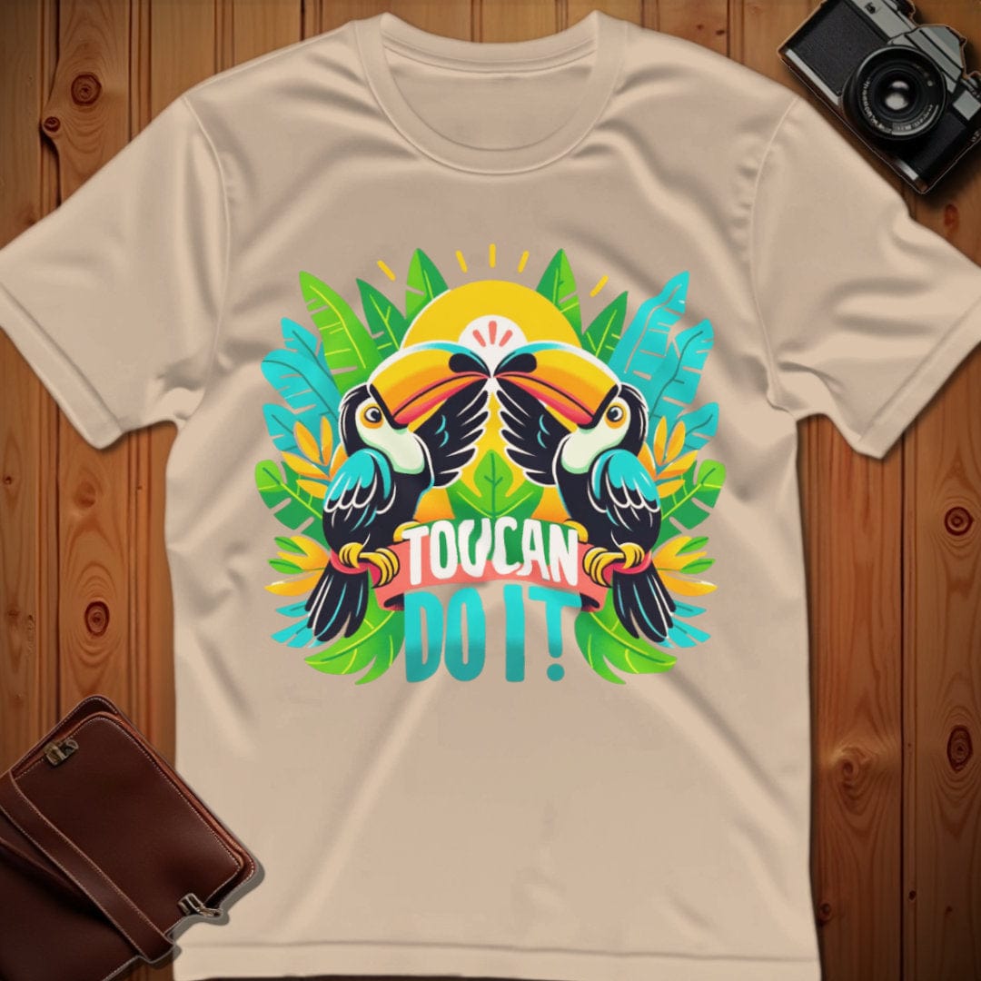 Toucan Tee – Toucan Do It – Bold Vibrant Art | Weekend Casual Wear