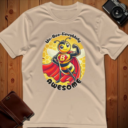 Bee Tee – Un-Bee-lievabely Awesome– Bold Vibrant Art