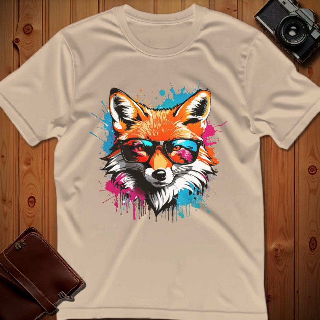 Fox Tee – Graffiti – Bold Vibrant Graphic | for Animal Lovers
