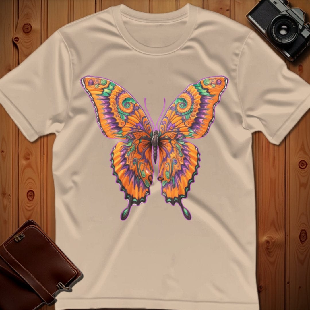 Butterfly Tee – Bright – Bold Vibrant Art
