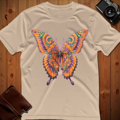 Butterfly Tee – Bright – Bold Vibrant Art