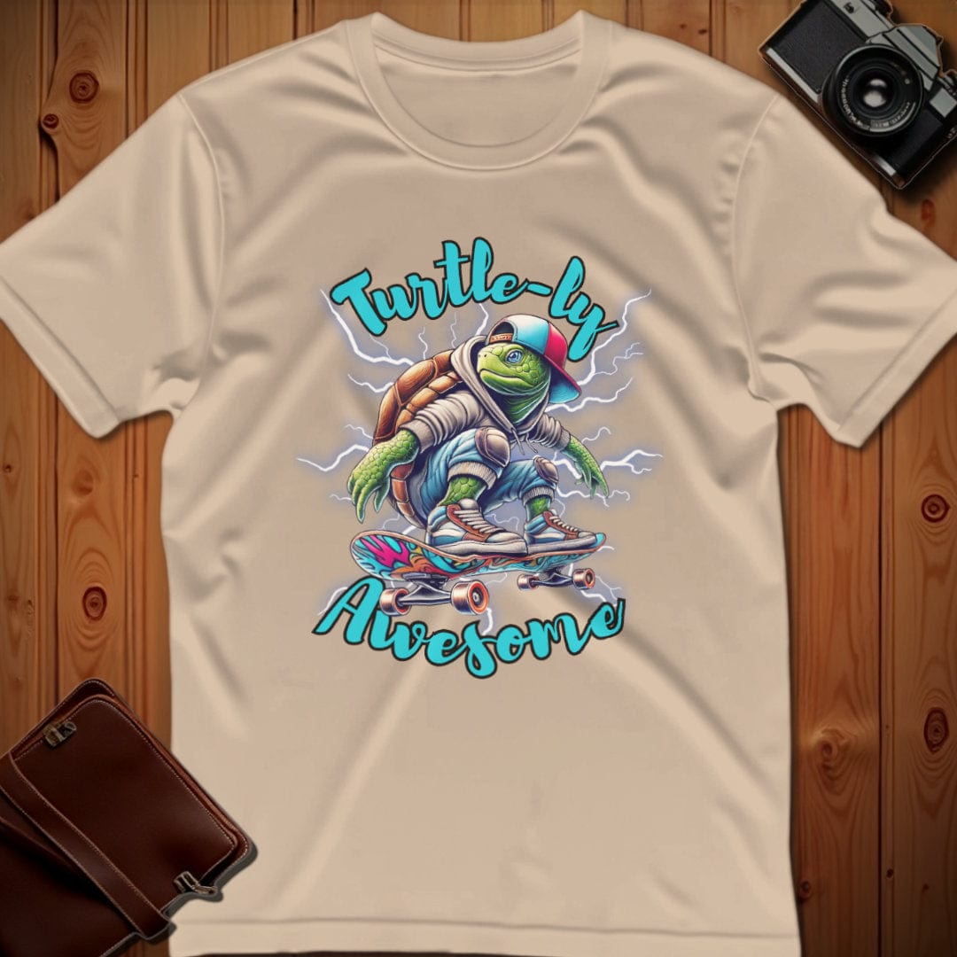 Turtle Tee – Turtle-ly Awesome– Bold Vibrant Art