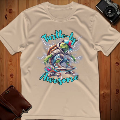 Turtle Tee – Turtle-ly Awesome– Bold Vibrant Art