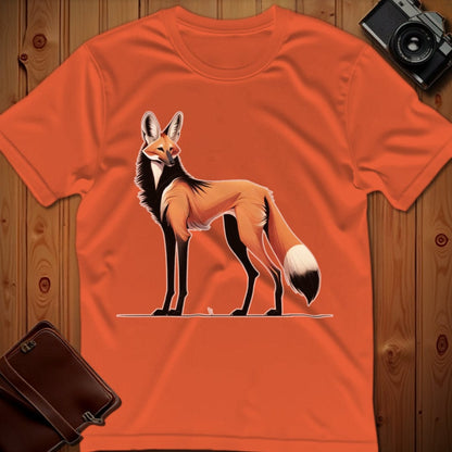 Manes Wolf T-Shirt – Manes Wolf – Bold Vibrant Graphic | Lazy Day Outfit