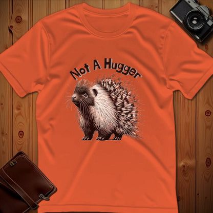 Porcupine Tee – Not A Hugger – Bold Vibrant Art