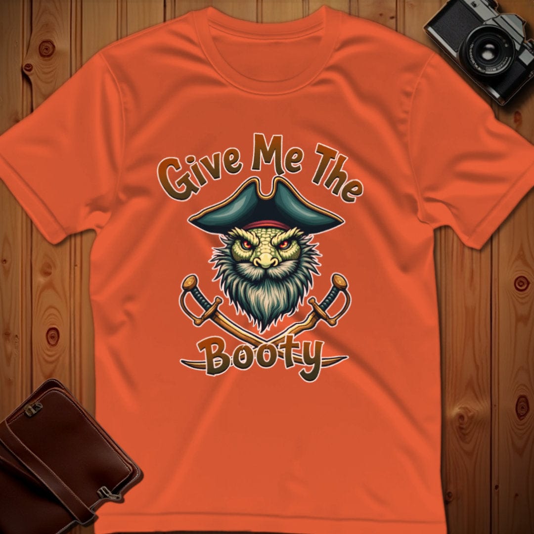 Bearded  Dragon Tee – Give Me The Booty – Bold Vibrant Art