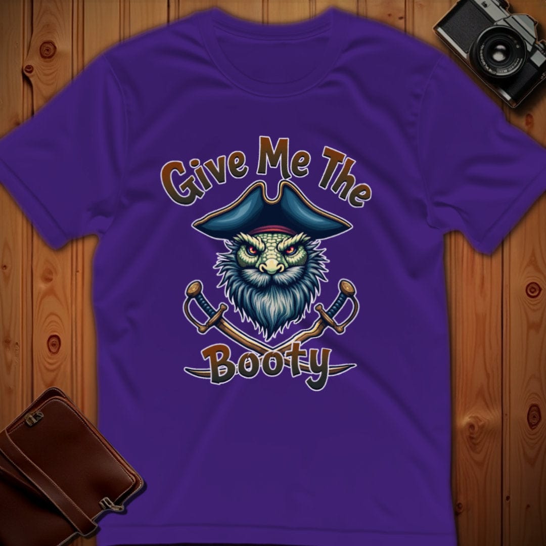 Bearded  Dragon Tee – Give Me The Booty – Bold Vibrant Art