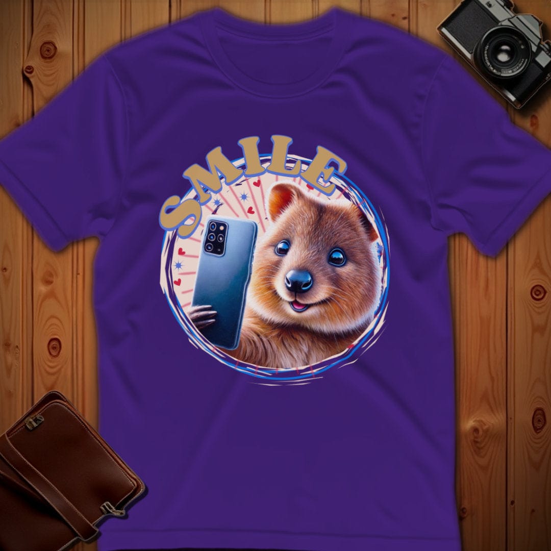 Quokka Tee – Smile – Bold Vibrant Art | Weekend Casual Wear