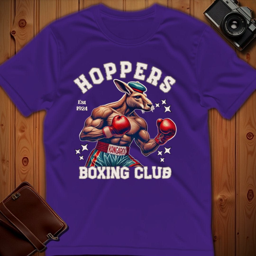 Kangaroo Tee – Vintage  Boxing Club– Bold Vibrant Art