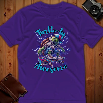 Turtle Tee – Turtle-ly Awesome– Bold Vibrant Art