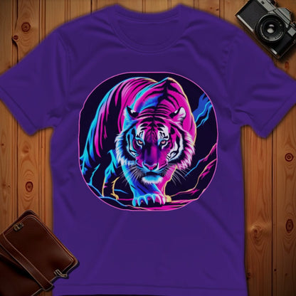Tiger Tee – Neon – Bold Vibrant Graphic | for Animal Lovers