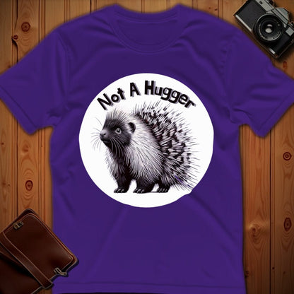 Porcupine Tee – Not A Hugger – Bold Vibrant Art