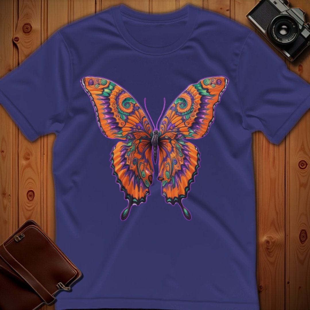 Butterfly Tee – Bright – Bold Vibrant Art