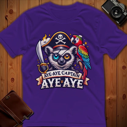 Aye Aye Tee – Aye Aye Captain – Bold Vibrant Art