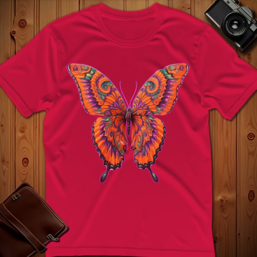 Butterfly Tee – Bright – Bold Vibrant Art