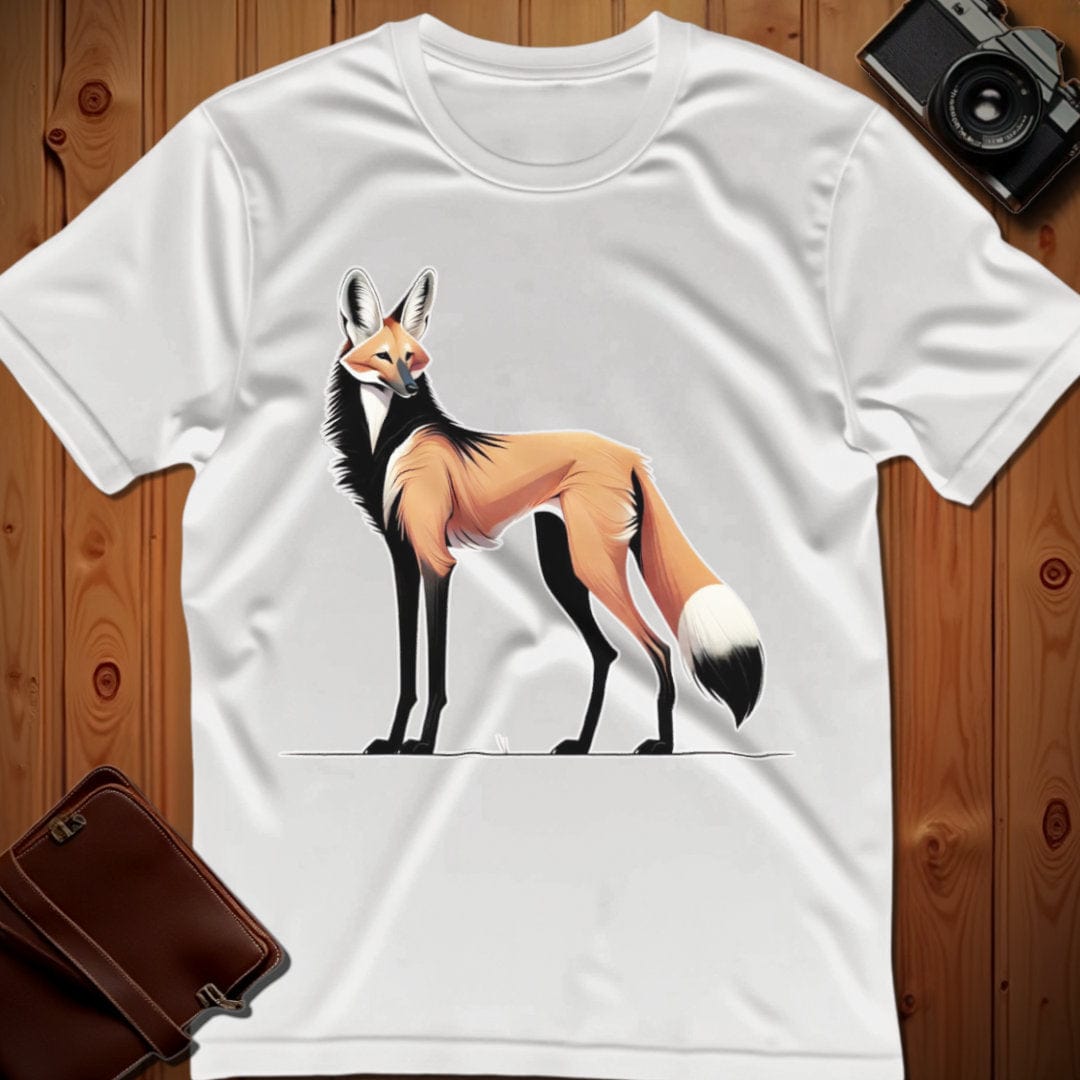 Manes Wolf T-Shirt – Manes Wolf – Bold Vibrant Graphic | Lazy Day Outfit