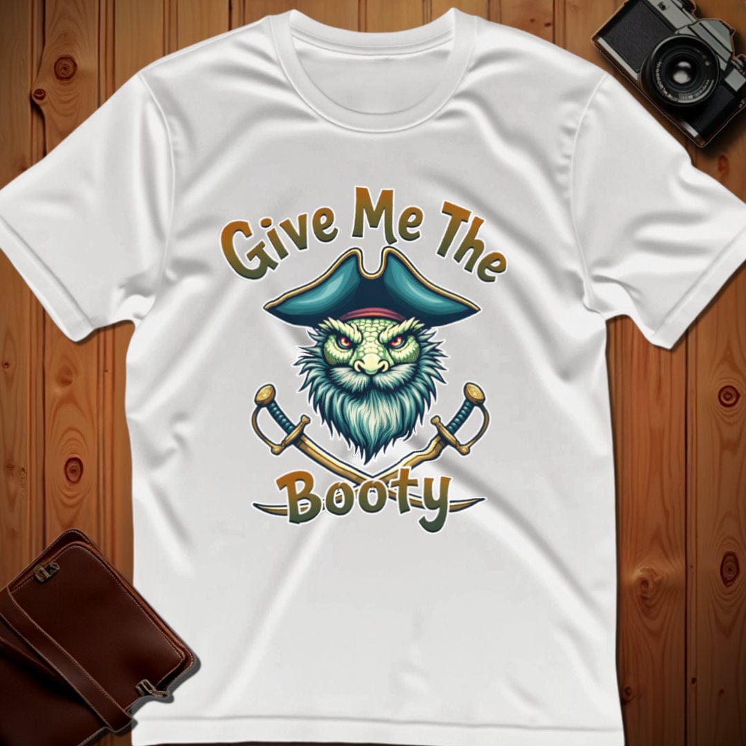 Bearded  Dragon Tee – Give Me The Booty – Bold Vibrant Art