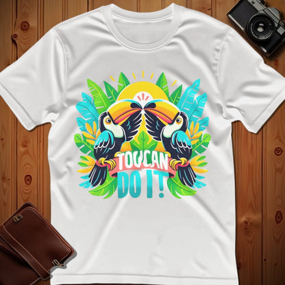 Toucan Tee – Toucan Do It – Bold Vibrant Art | Weekend Casual Wear