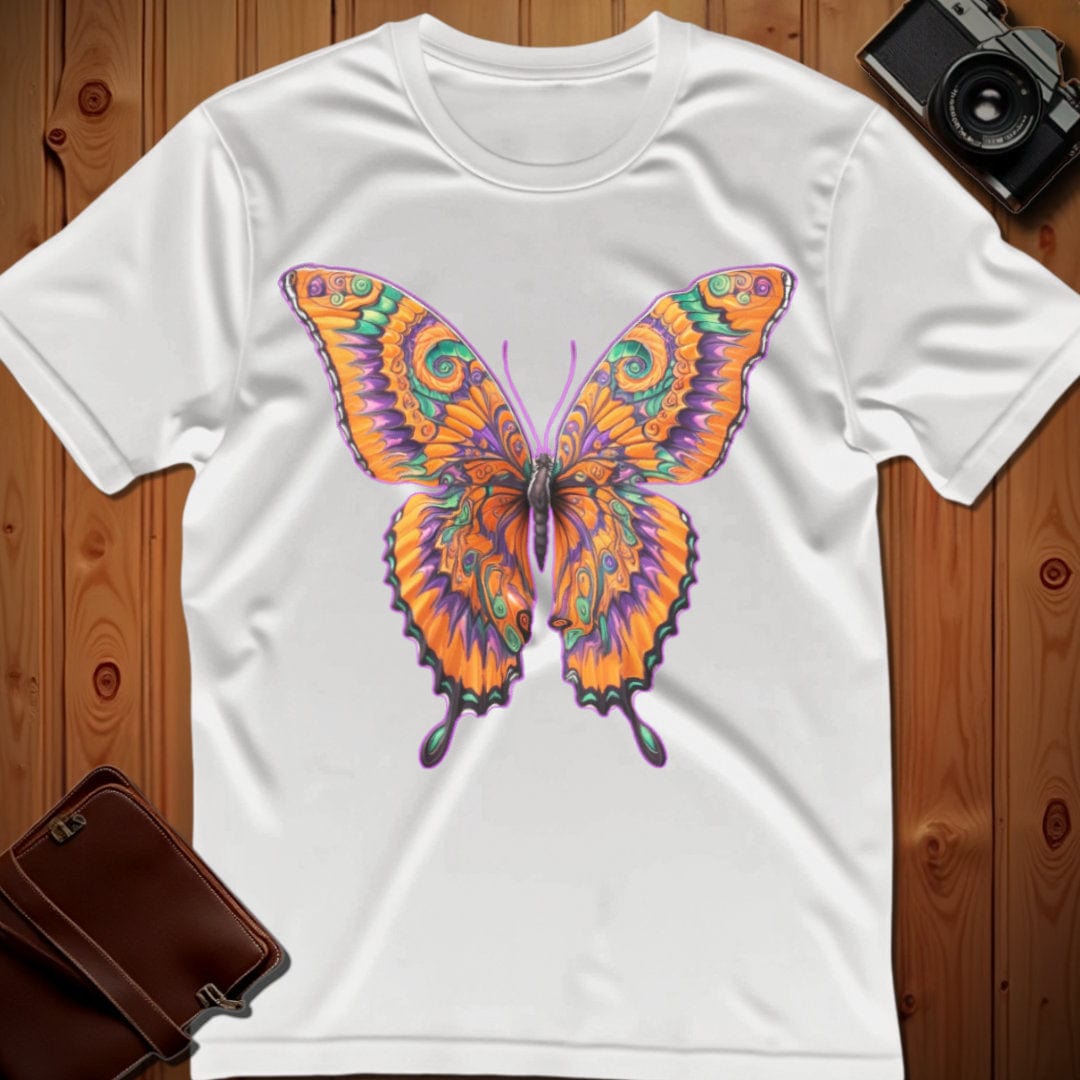 Butterfly Tee – Bright – Bold Vibrant Art