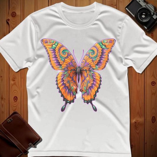 Butterfly Tee – Bright – Bold Vibrant Art