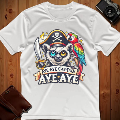 Aye Aye Tee – Aye Aye Captain – Bold Vibrant Art
