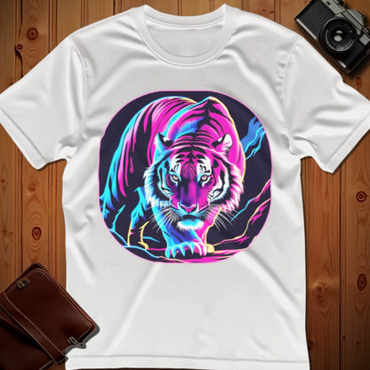 Tiger Tee – Neon – Bold Vibrant Graphic | for Animal Lovers