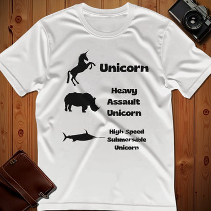 Unicorn Tee – Unicorn Variation – Bold Vibrant Art | for Animal Lovers