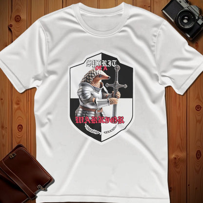Pangolin Tee – Knight Spirit of a Warrior  – Bold Vibrant Art