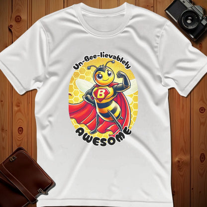Bee Tee – Un-Bee-lievabely Awesome– Bold Vibrant Art