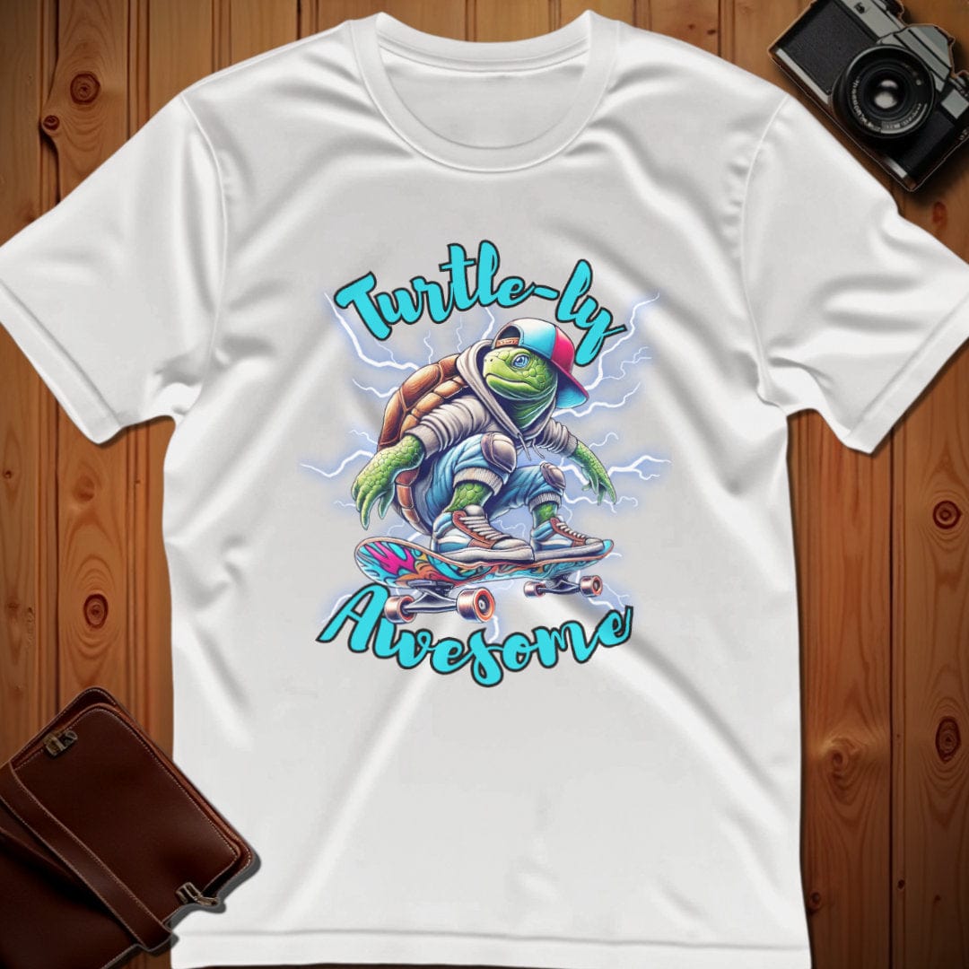 Turtle Tee – Turtle-ly Awesome– Bold Vibrant Art